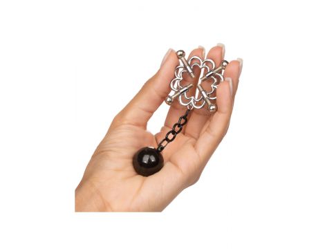 Klips na sutki 4 punktowy z obciążeniem metalowy Calexotics 10 cm - 5