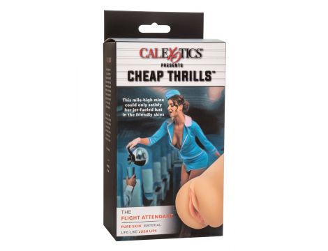 Masturbator Cheap Thrills Stewardessa jasny 14 cm - 2