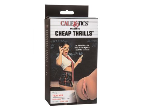 Masturbator Cheap Thrills The Teacher karmelowy TPE 14 cm - 2
