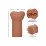Masturbator Cheap Thrills The Teacher karmelowy TPE 14 cm - 7