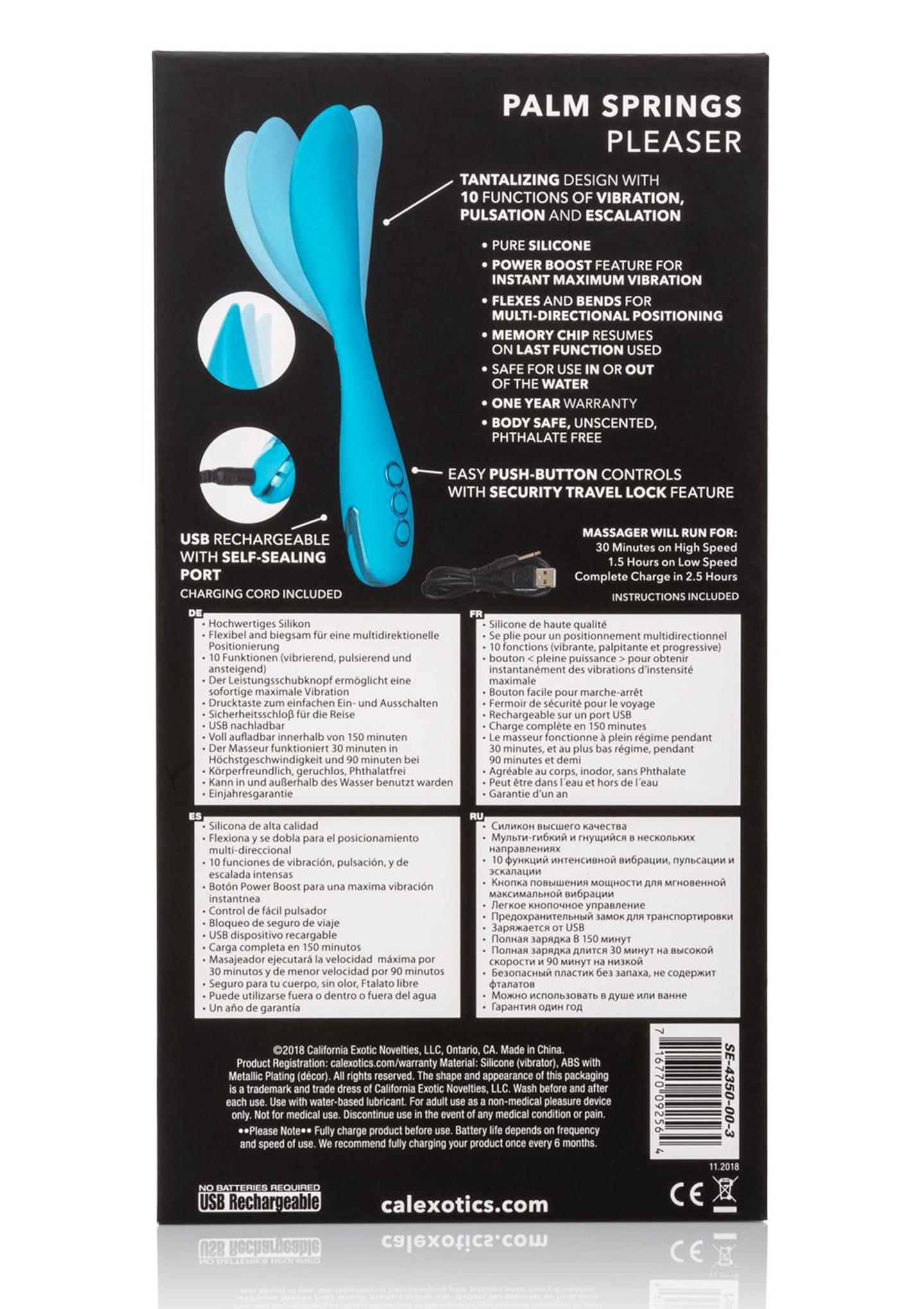palm springs pleaser blue