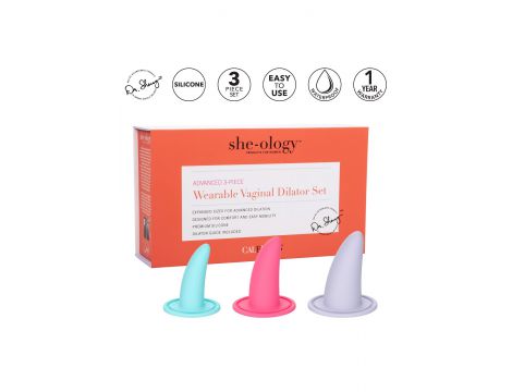 Zestaw dilatorów Sheology Calexotics silikonowy wodoodporny - 8