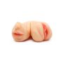 Ciasny odwracany masturbator wagina usta Hidden Desire jasna skóra 18 cm - 2