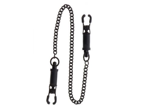 Regulowane klipsy na sutki Taboom Heavy Duty czarne - 3