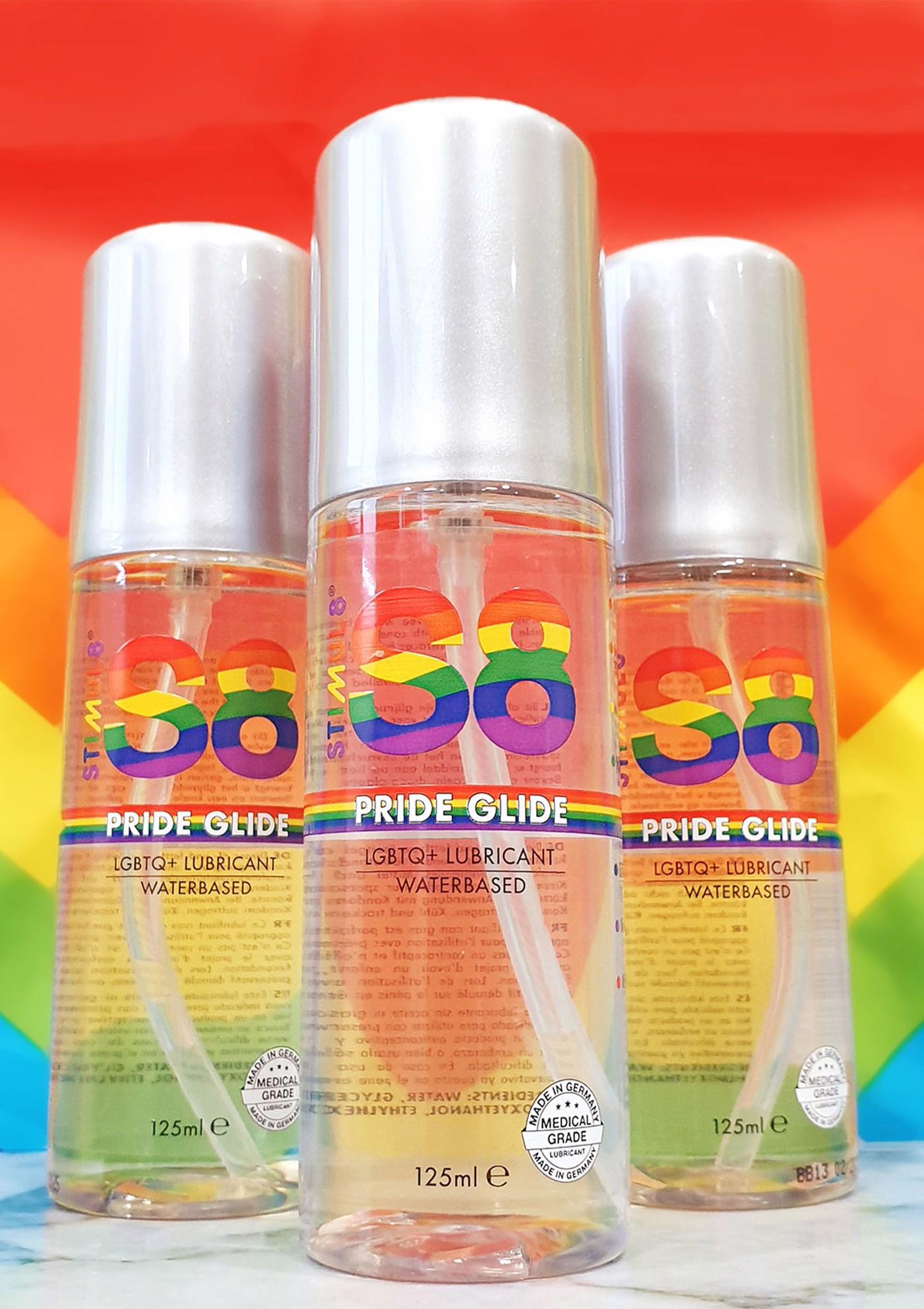 s8 wb pride glide lube 125ml natural