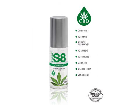 Lubrykant hybrydowy S8 Cannabis 50 ml - 2