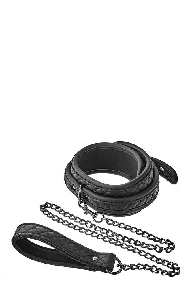 blaze collar leash diamond black