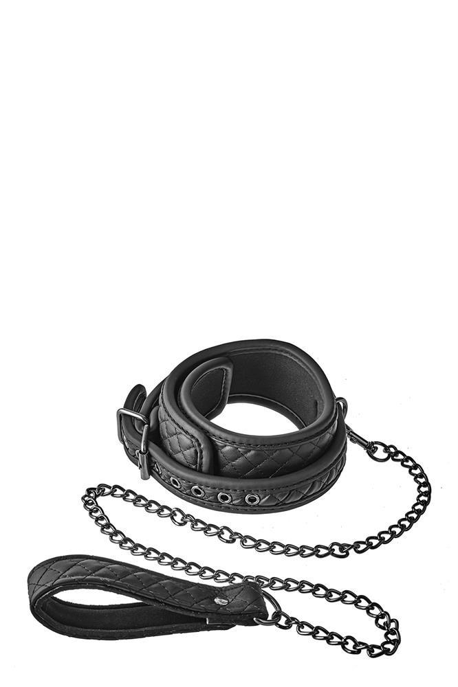 blaze collar leash diamond black