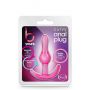 Korek analny B Yours Curvy różowy TPE - 2