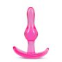 Korek analny B Yours Curvy różowy TPE - 3