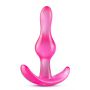 Korek analny B Yours Curvy różowy TPE - 4