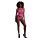 Body Ouch z greckim dekoltem neonowy róż XS/XL