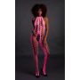Bodystocking Ouch neonowy z halterneck różowy XS XL - 5