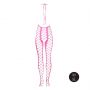 Bodystocking Ouch neonowy z halterneck różowy XS XL - 8