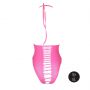 Body erotyczne high-cut Ouch! neonowy różowy XS/XL - 8