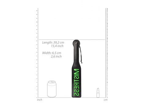 Packa BDSM Ouch! świecąca w ciemności czarna neon zielona - 6
