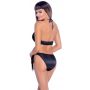 Komplet bielizny Cottelli Lingerie z kokardkami czarny S/M - 6