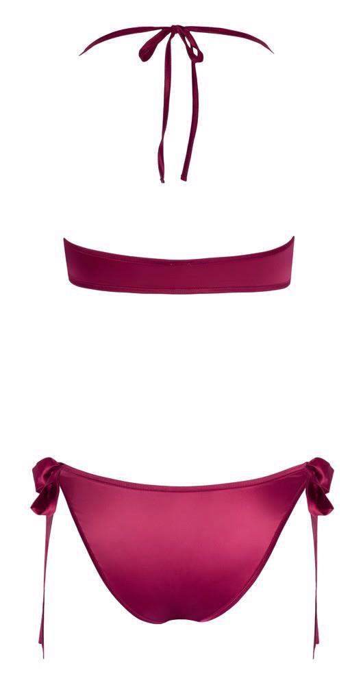 bra and briefs red l/xl