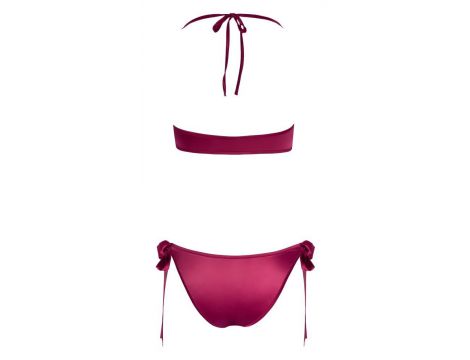 Komplet bielizny Cottelli LINGERIE czerwony z kokardkami L/XL - 8