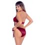 Komplet bielizny Cottelli LINGERIE czerwony z kokardkami L/XL - 7