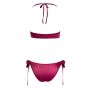 Komplet bielizny Cottelli LINGERIE czerwony z kokardkami L/XL - 9