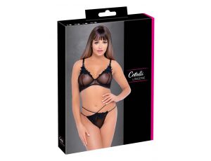 Biustonosz i stringi Rio Cottelli LINGERIE złoty L