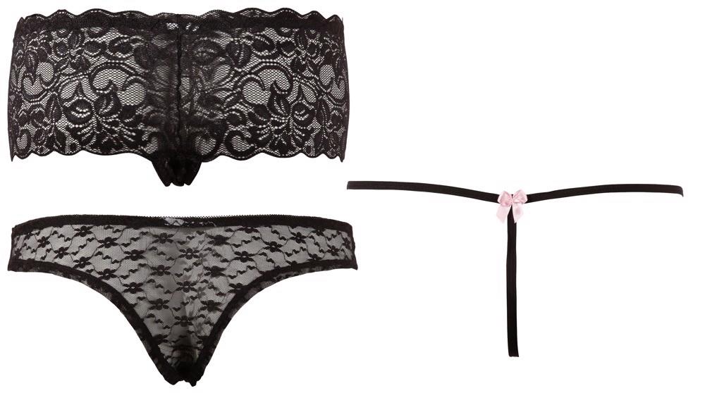briefs set black xl