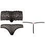 Zestaw majtek Cottelli Lingerie czarny XL - 7