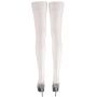 Pończochy samonośne Cottelli LEGWEAR białe 17 den - 8