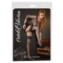 Pończochy siatkowe z koronką Cottelli LEGWEAR - 2