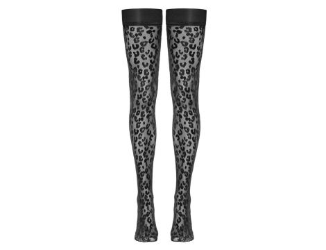 Pończochy samonośne Cottelli LEGWEAR leo 30 den - 6