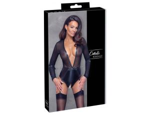 Body Cottelli BONDAGE czarne L z kajdankami