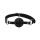 Knebel Discretion Alive czarny z otworami 4,5 cm regulowany