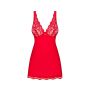 Babydoll Luvae Obsessive czerwony z stringami S/M - 6