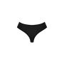 Figi otwarte Bella Rou Obsessive czarne z haftowanym tiulem XL 2XL - 9