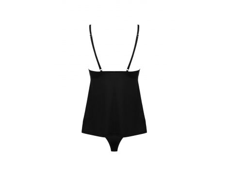 Komplet bielizny Obsessive Bella Rou czarny M/L - 6