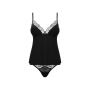 Komplet bielizny Obsessive Bella Rou czarny M/L - 6