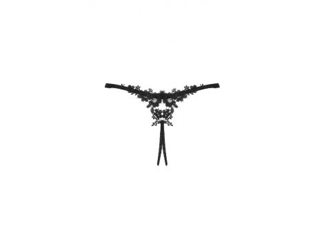 Stringi otwarte Celia Noir Obsessive czarne XL/2XL - 8