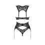 Trzyczęściowy komplet Obsessive Donna Dream czarny M/L - 7