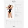 Erotyczne body Bellastia Obsessive czarne XS/S - 8
