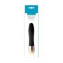 Mini wibrator Discretion Me You Us czarny 8 cm - 4