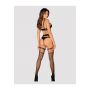 Komplet bielizny Armares otwarty czarny Obsessive M/L - 5