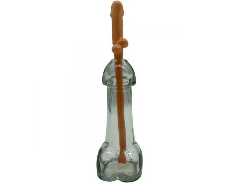 Słomki do picia w kształcie penisa Kinky Pleasure 19 cm 10 sztuk - 5