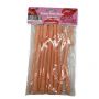 Słomki do picia w kształcie penisa Kinky Pleasure 19 cm 10 sztuk - 2