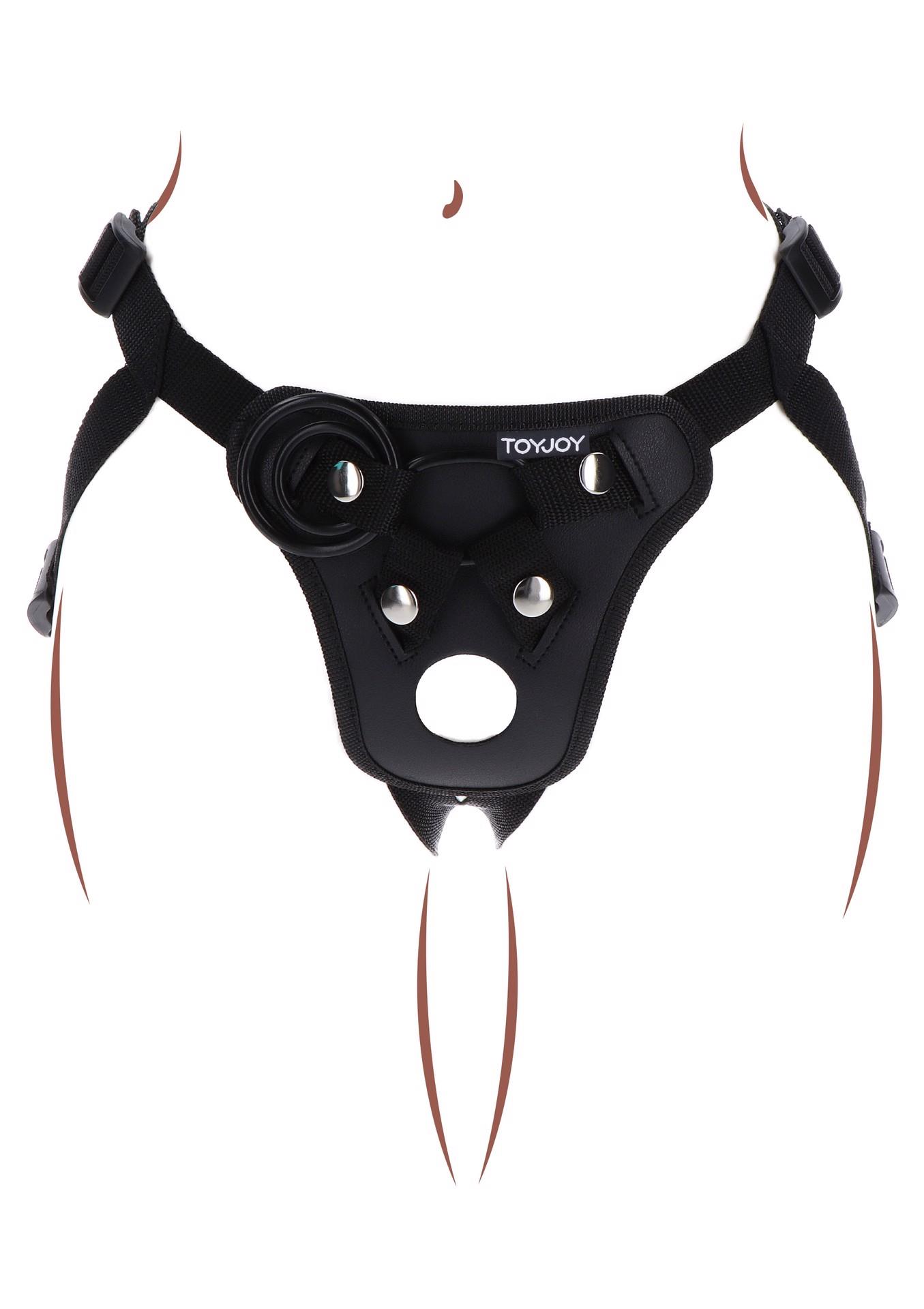 strap-on pleasure harness black