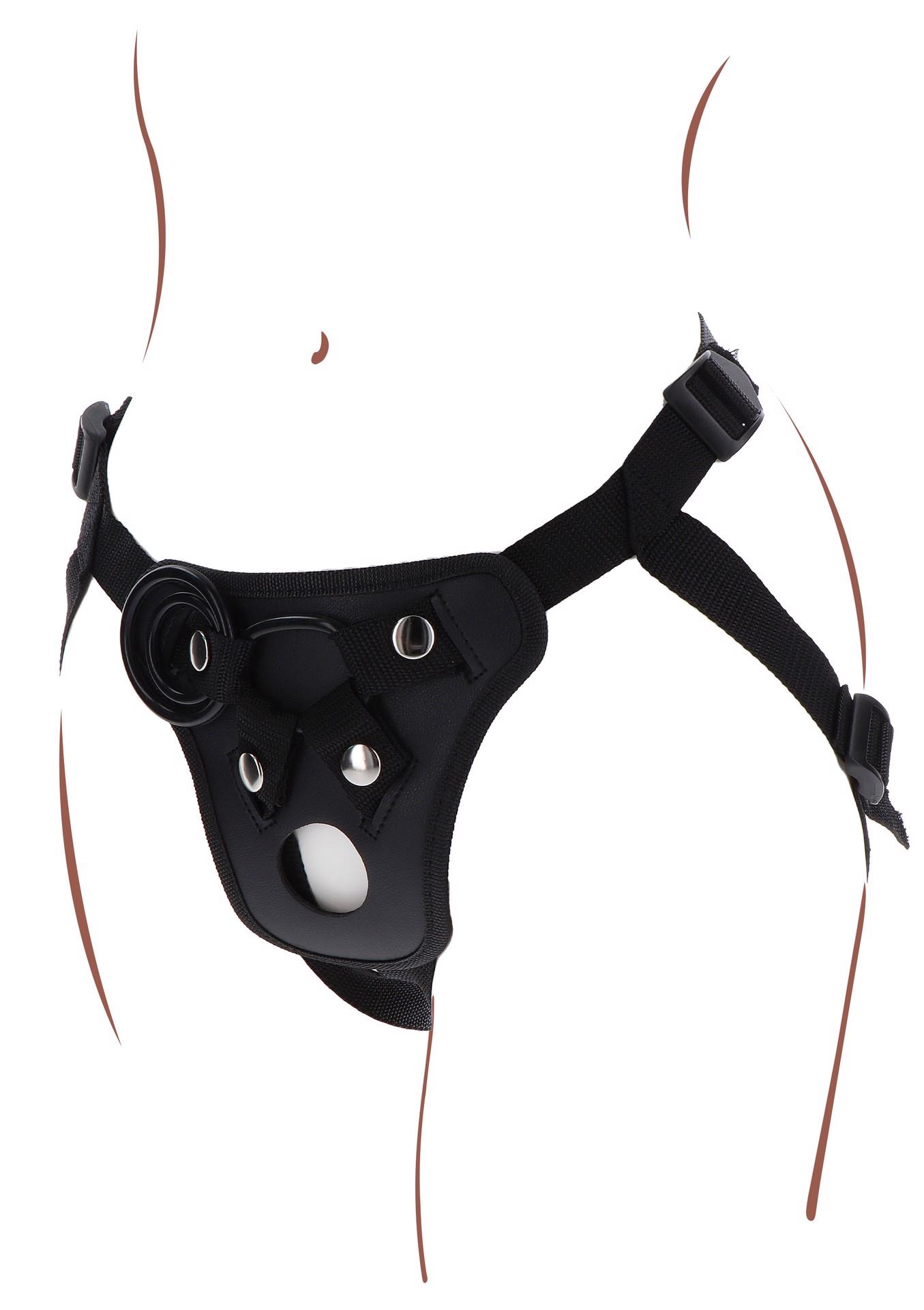 strap-on pleasure harness black