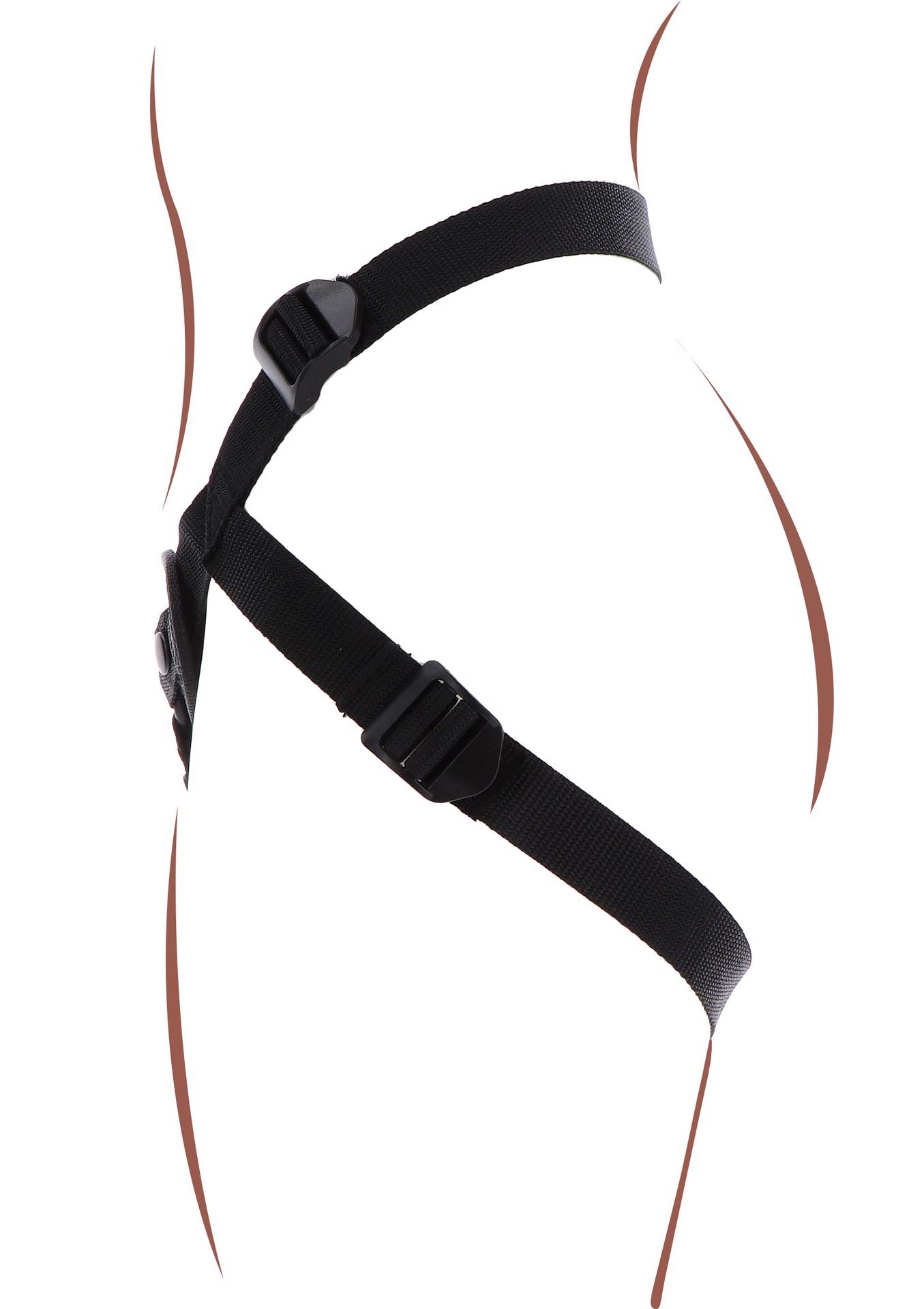 strap-on pleasure harness black