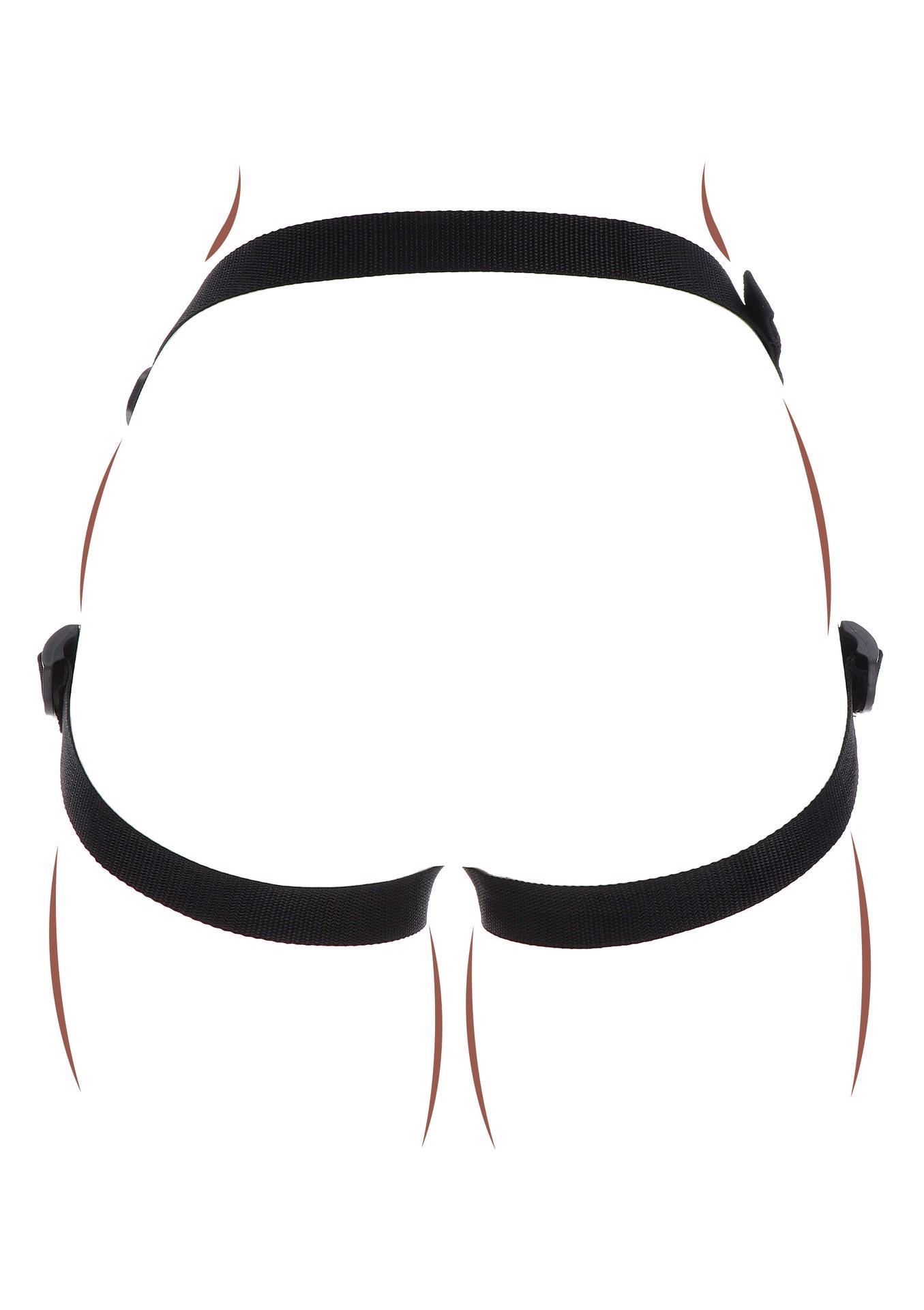 strap-on pleasure harness black