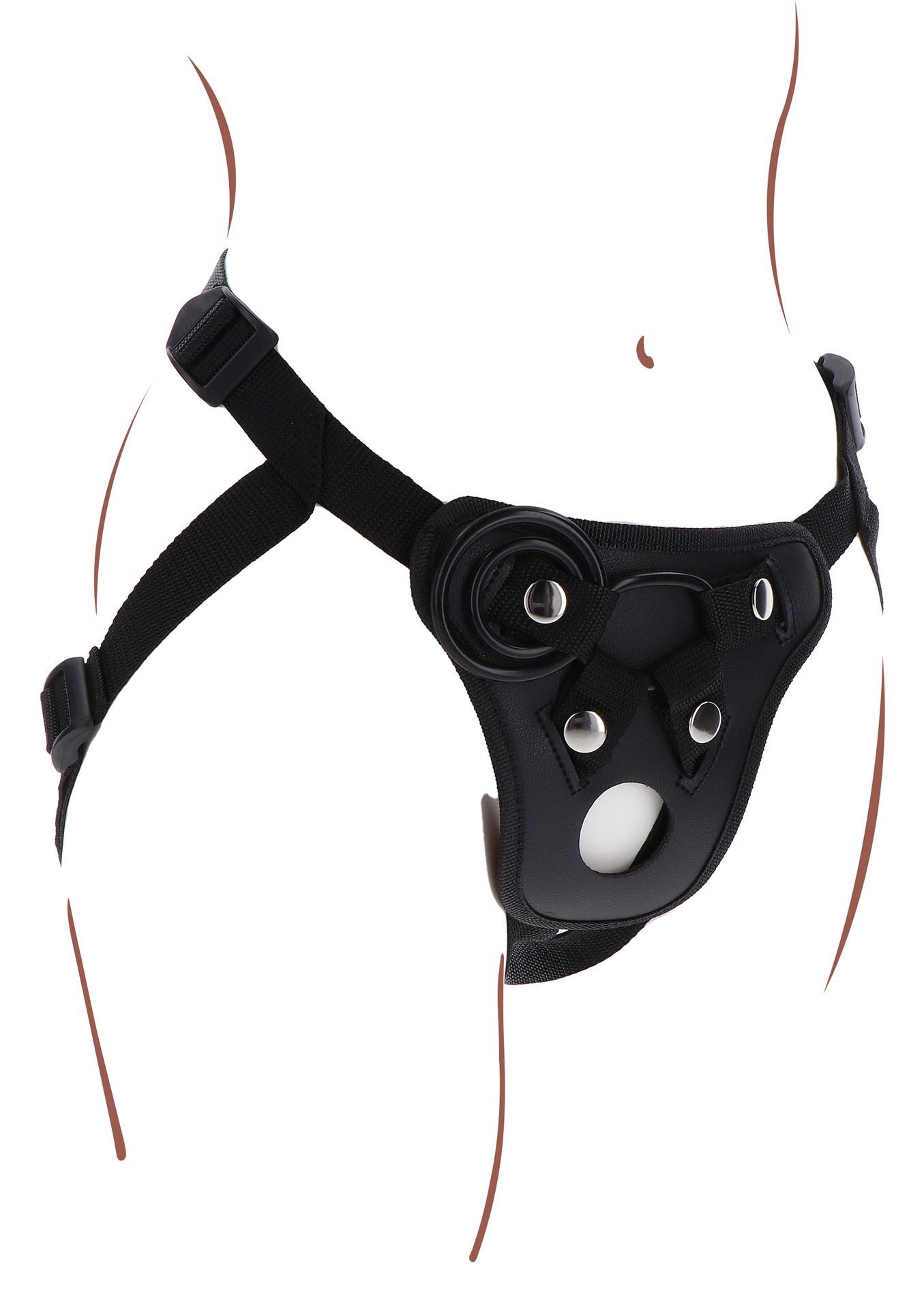 strap-on pleasure harness black