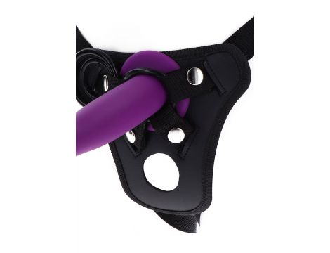 Uprząż do straponu ToyJoy poliestrowa czarna - 9